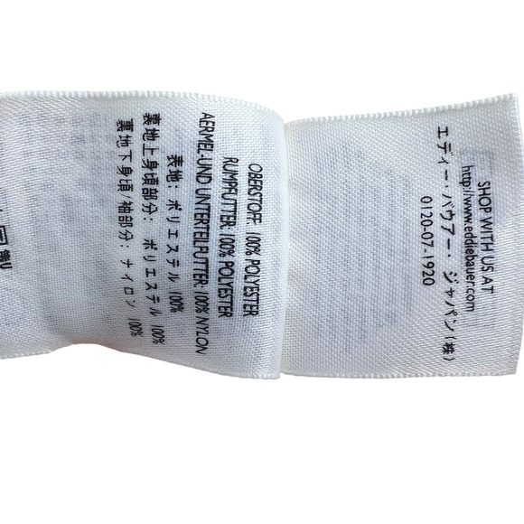 Eddie Bauer hooded Utility orange coat jacket Outerwear women’s size S - Picture 9 of 14